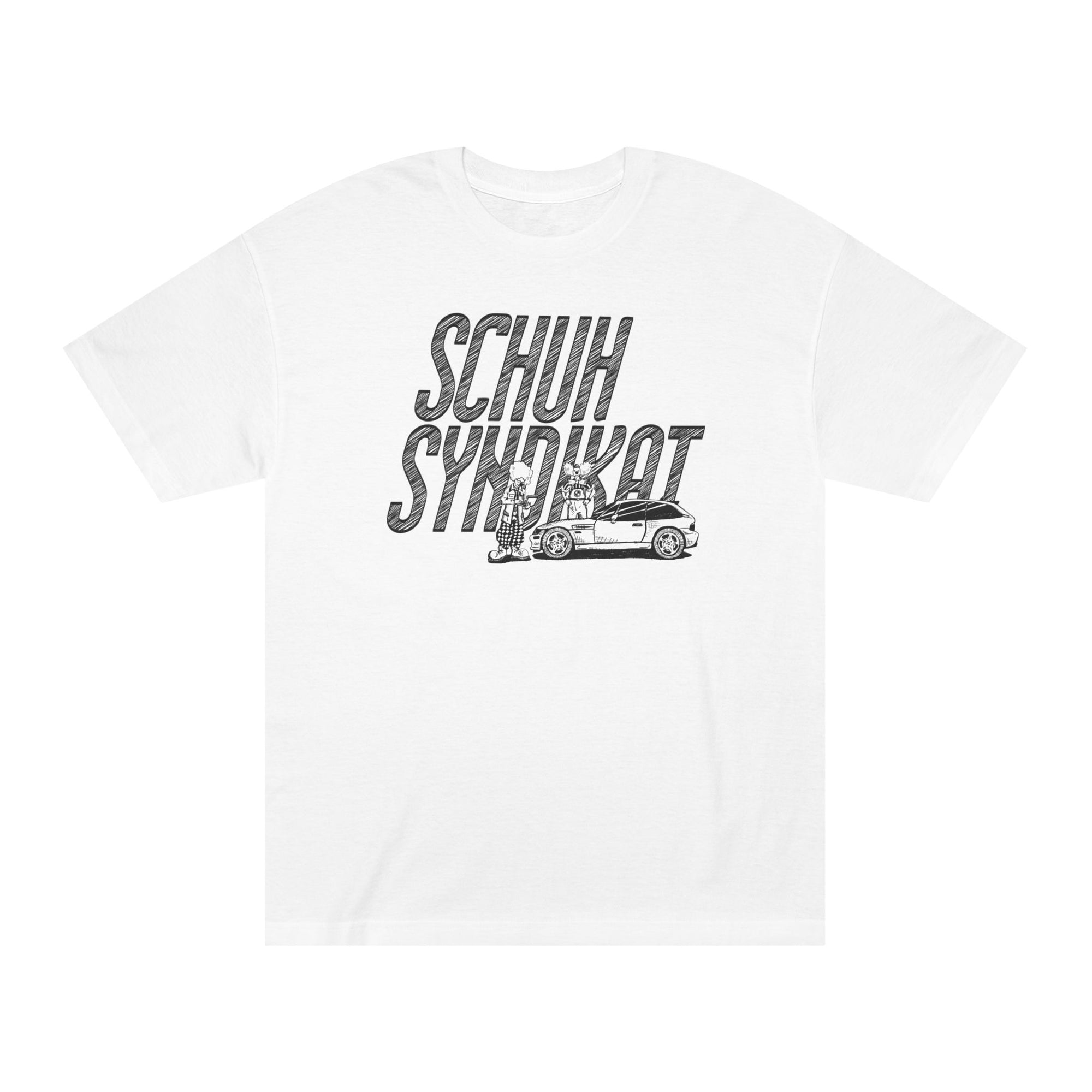 Clownshoe Mechanics Tee - Unisex American Apparel Classic T-Shirt
