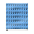 M Coupe Wrapping Paper | Blue | Three Sizes | Glossy or Matte