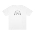 OMGBCKY Black Coupe Silhouette Tee - Unisex American Apparel Classic T-Shirt
