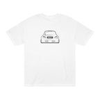 OMGBEKY Black Coupe Silhouette Tee - Unisex American Apparel Classic T-Shirt