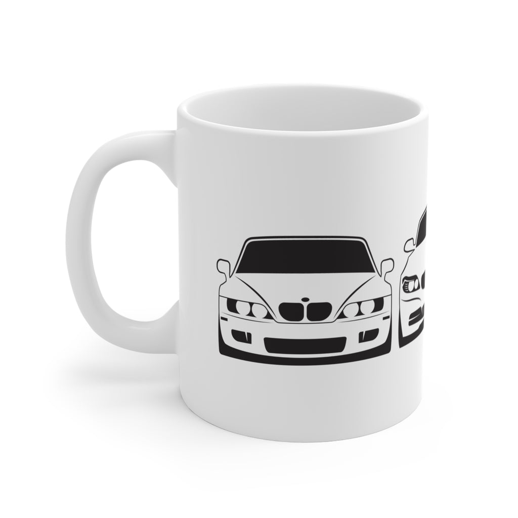 Roadsters 11oz Mug - Perfect Gift for Automotive Enthusiasts, Coffee Lover's Companion, Car-Themed Drinkware, Unique Birthday Present