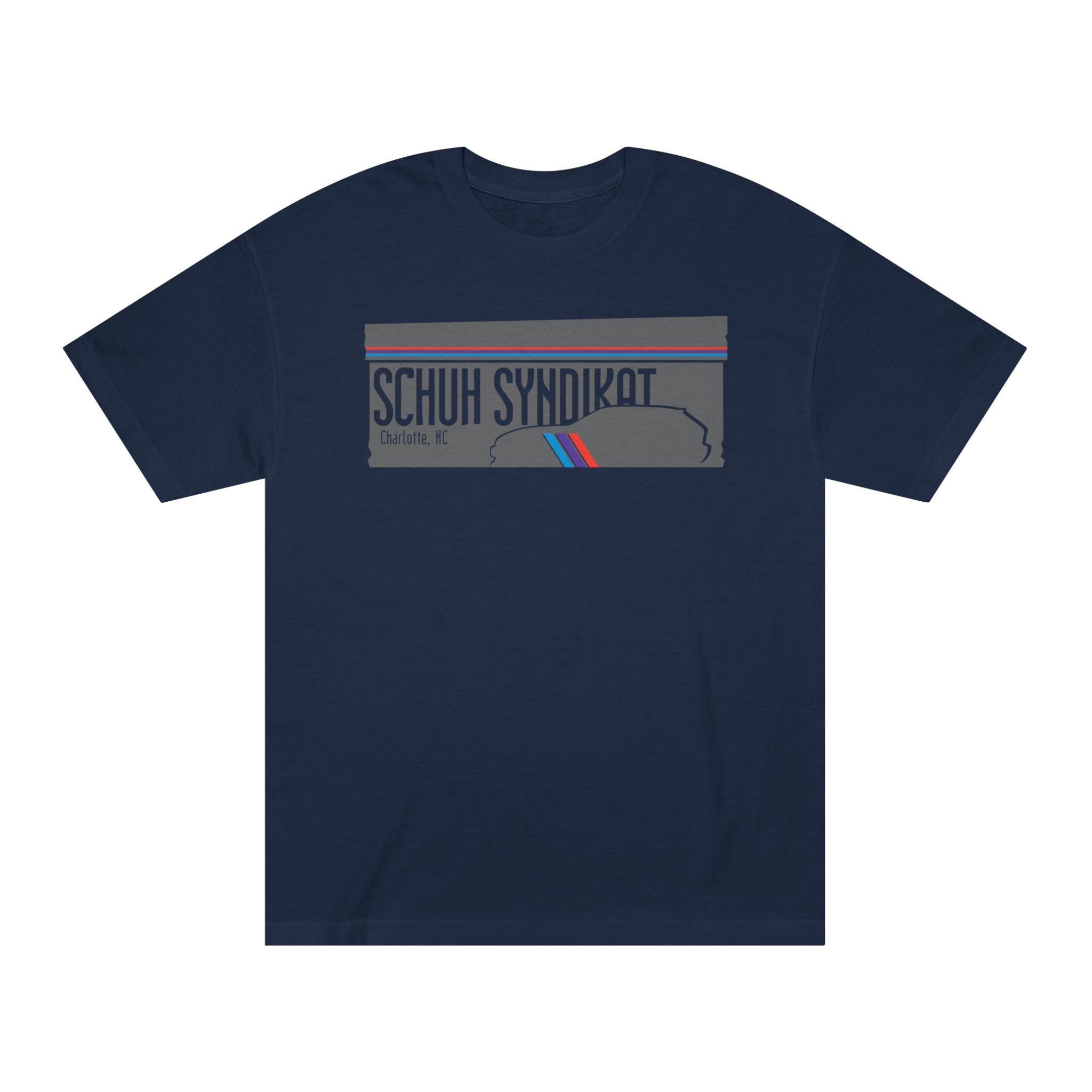 Schuh Syndikat, Clownshoe Box Tee - Unisex American Apparel Classic T-Shirt