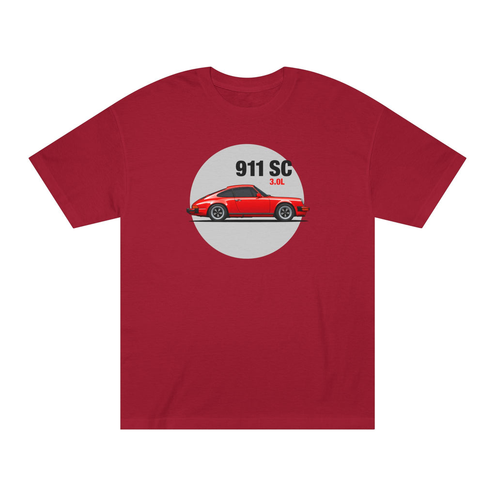 James' Red 911 T-shirt - Unisex American Apparel Classic T-Shirt