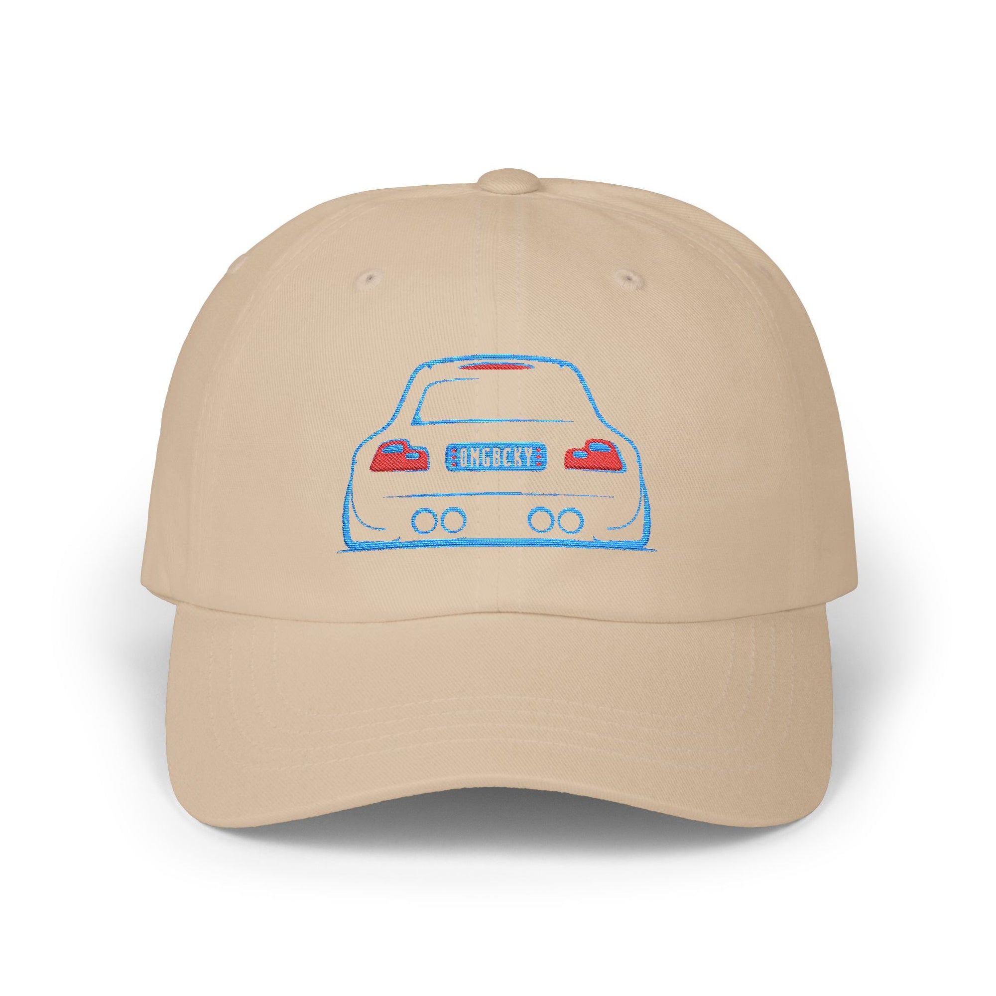 OMGBEKY Coupe Classic Cap - Baseball Hat with Embroidered Car Design