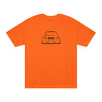 OMGBEKY Black Coupe Silhouette Tee - Unisex American Apparel Classic T-Shirt