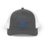 OMGBCKY Coupe Snapback Trucker Cap - Trucker Hat with Embroidered Car Design