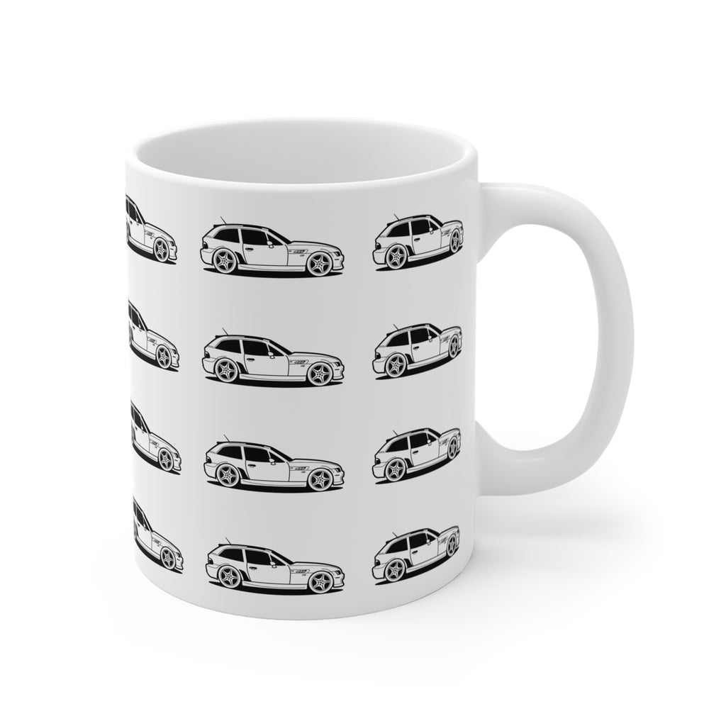M Coupe Lover's 11oz Mug - Perfect Gift for Automotive Enthusiasts, Coffee Lover's Companion, Car-Themed Drinkware, Unique Birthday Present