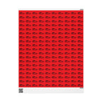 M Coupe Wrapping Paper | Red | Three Sizes | Glossy or Matte