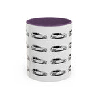 M Coupe Coffee Mug, Unique Gift for Friends, Custom Drinkware, Celebration Keepsake, Party Favor