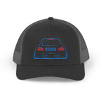 OMGBCKY Coupe Snapback Trucker Cap - Trucker Hat with Embroidered Car Design