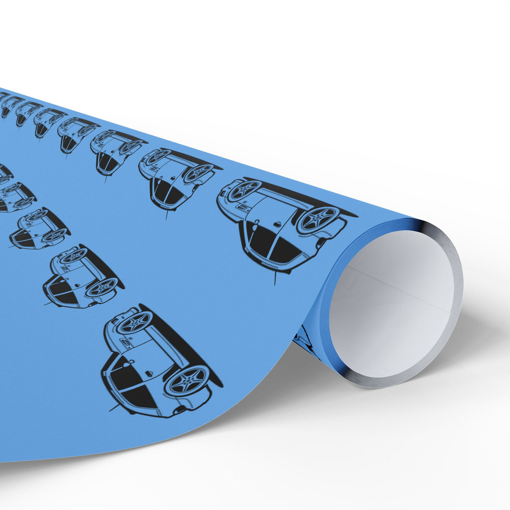 M Coupe Wrapping Paper | Blue | Three Sizes | Glossy or Matte