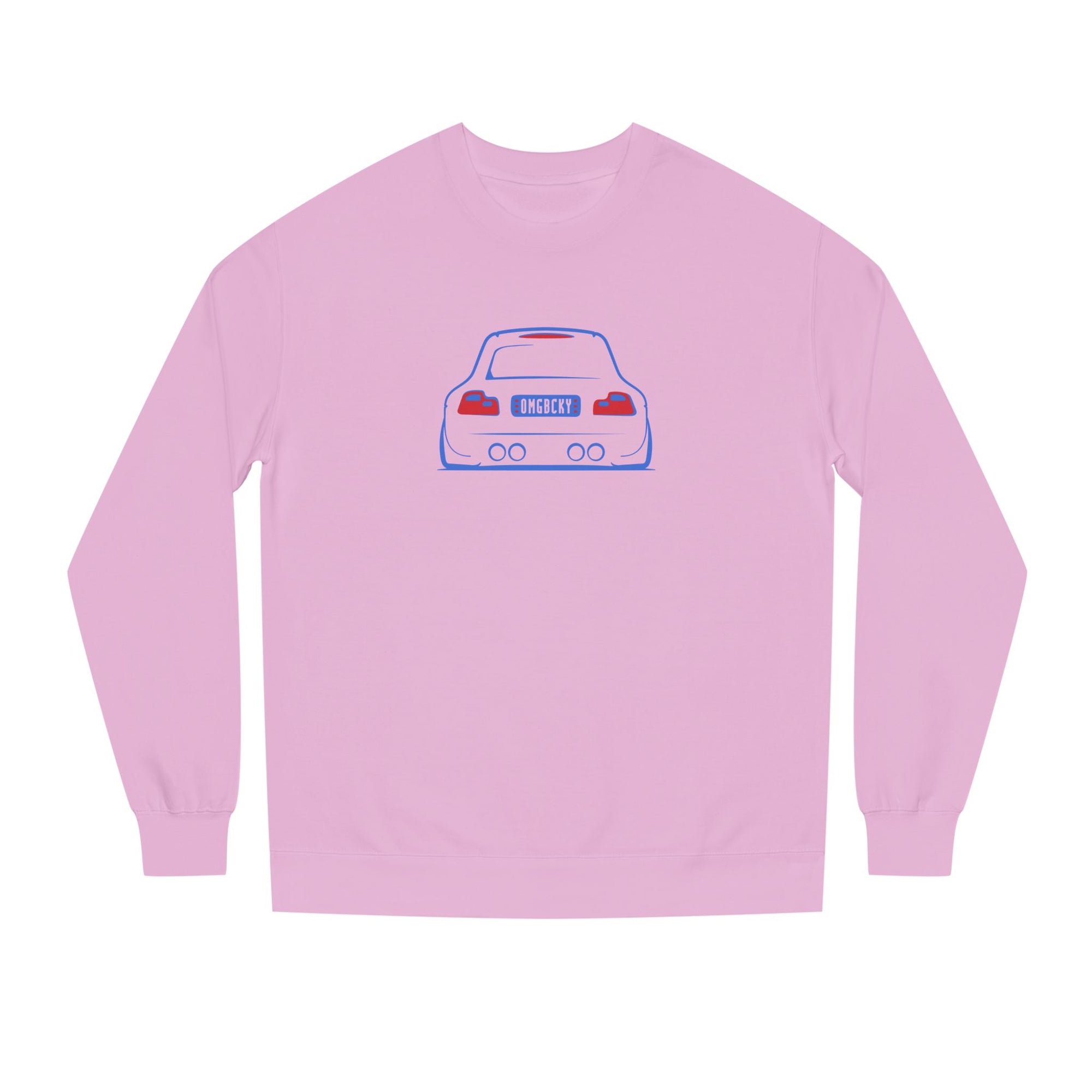 OMGBEKY Coupe Sweatshirt - Unisex Independent Trading Company Crew Neck Fleece Sweatshirt