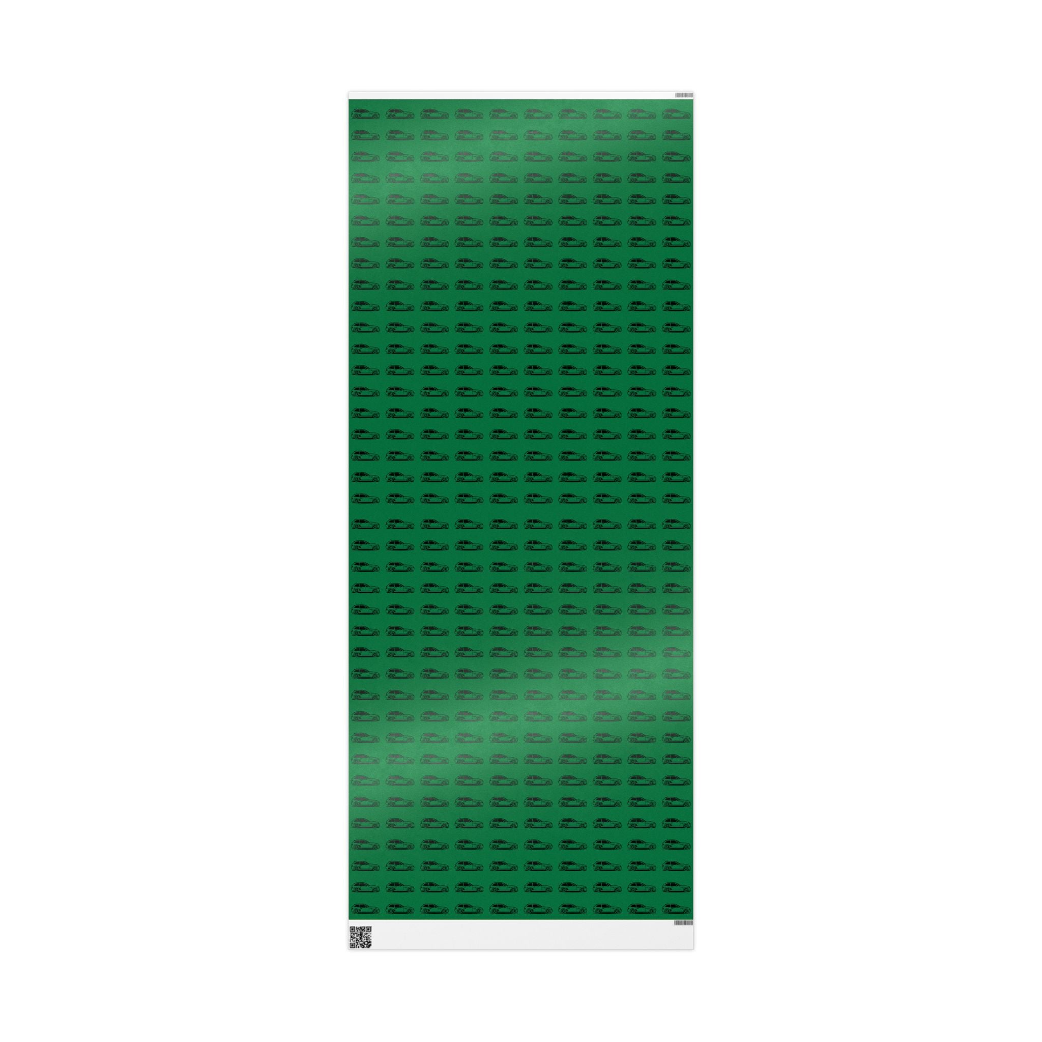 M Coupe Wrapping Paper | Green | Three Sizes | Glossy or Matte