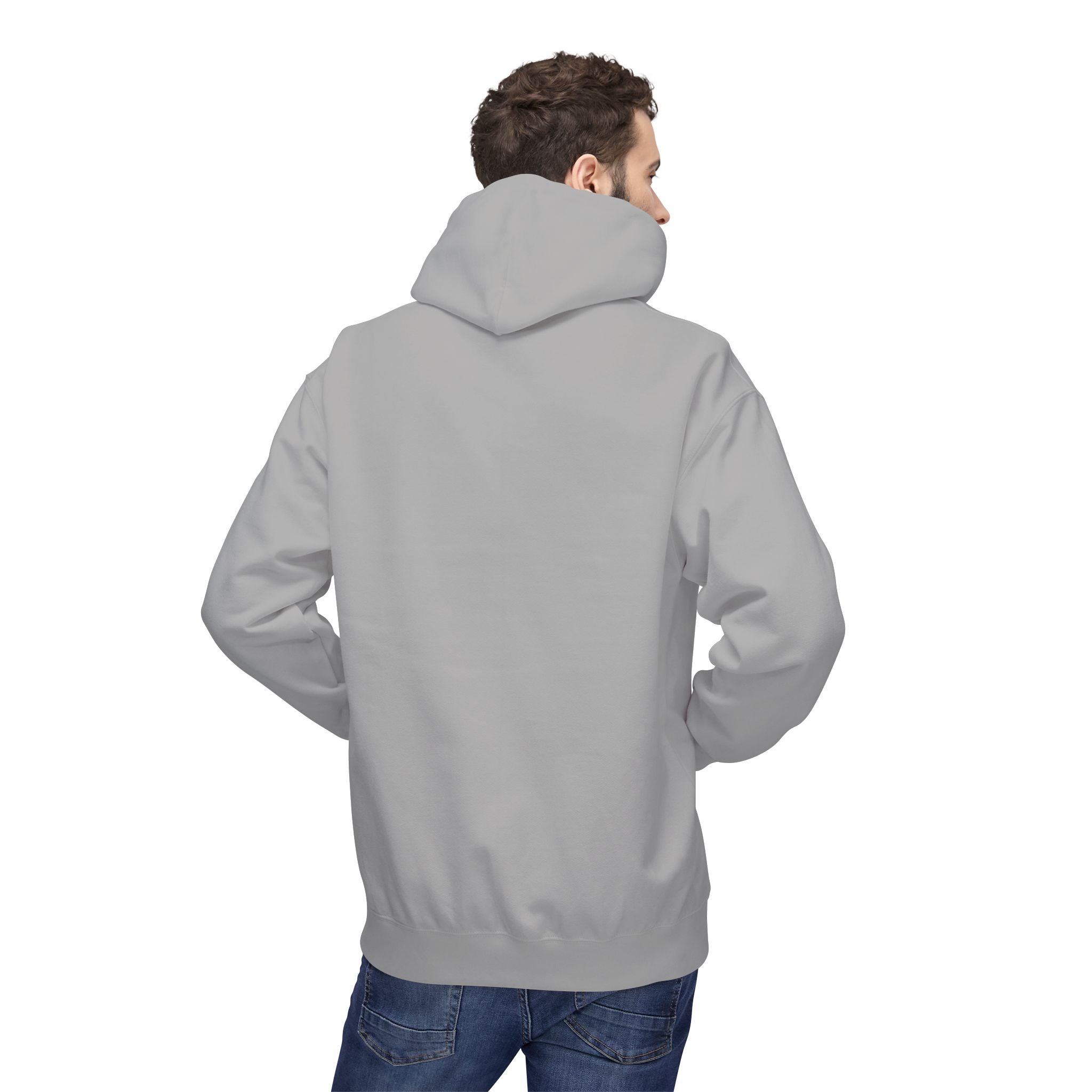 OMGBCKY White Coupe Silhouette Hoodie - Unisex Gildan Classic Softstyle Fleece Drawstring Hoodie