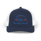 OMGBCKY Coupe Snapback Trucker Cap - Trucker Hat with Embroidered Car Design