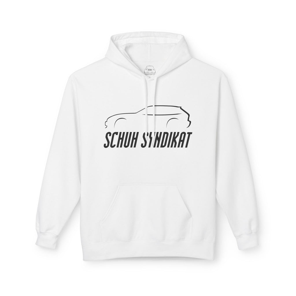 Schuh Syndikat Silhouette Hoodie - Unisex Gildan Classic Softstyle Fleece Drawstring Hoodie
