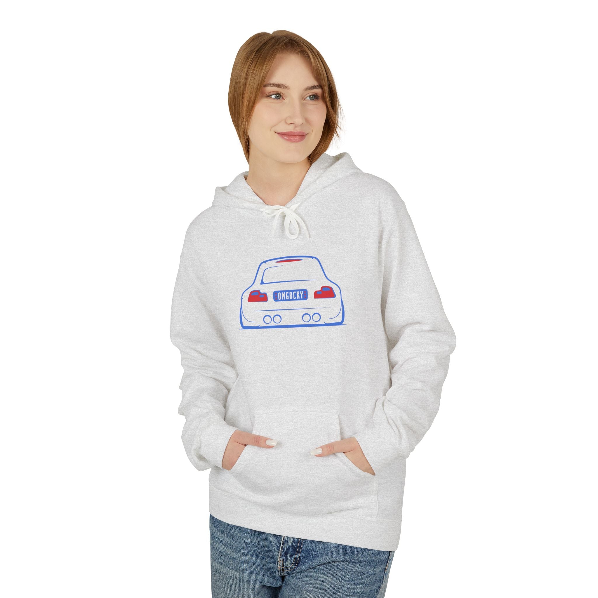 OMGBCKY Coupe Hoodie - Unisex Gildan Classic Softstyle Fleece Drawstring Hoodie