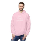 OMGBCKY White Coupe Silhouette Hoodie - Unisex Gildan Classic Softstyle Fleece Drawstring Hoodie