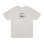 OMGBEKY Black Coupe Silhouette Tee - Unisex American Apparel Classic T-Shirt