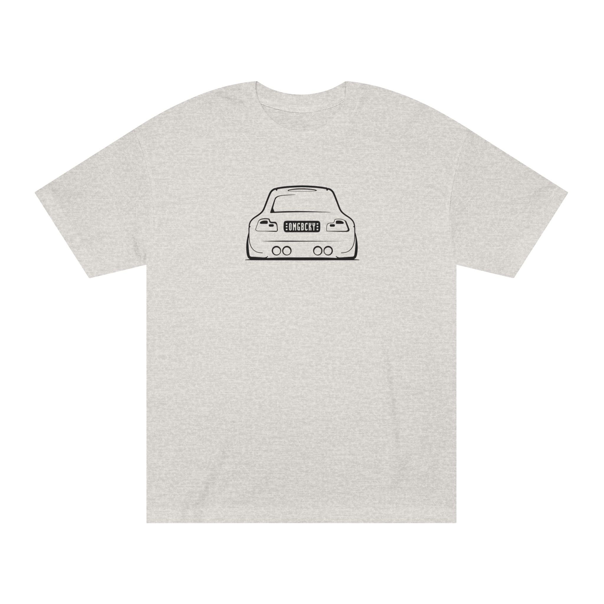 OMGBCKY Black Coupe Silhouette Tee - Unisex American Apparel Classic T-Shirt