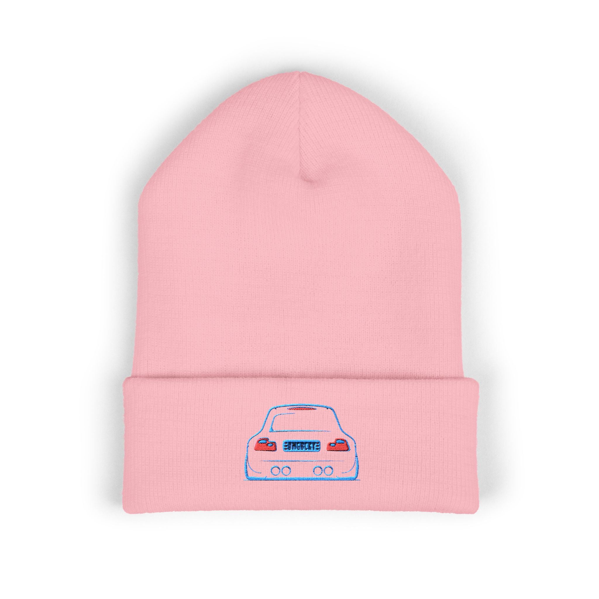 OMGBCKY Coupe Beanie - Baseball Hat with Embroidered Car Design