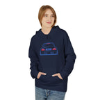 OMGBCKY Coupe Hoodie - Unisex Gildan Classic Softstyle Fleece Drawstring Hoodie