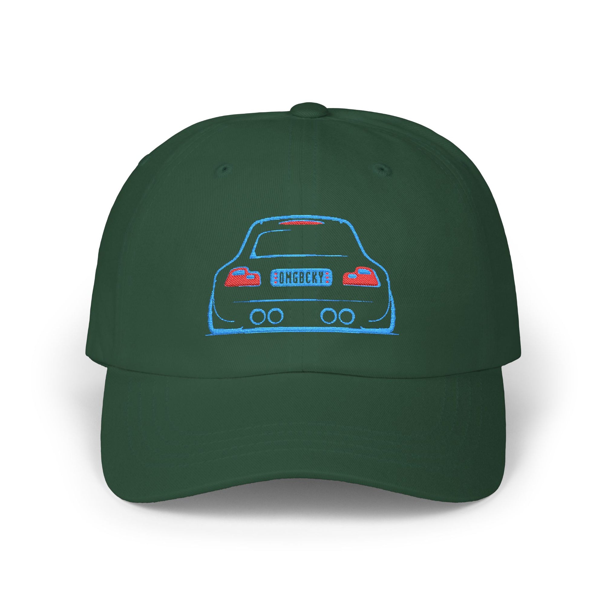 OMGBEKY Coupe Classic Cap - Baseball Hat with Embroidered Car Design