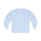 OMGBCKY White Coupe Silhouette Long Sleeve Tee - Unisex Gildan Classic Ultra Cotton Long Sleeve T-Shirt