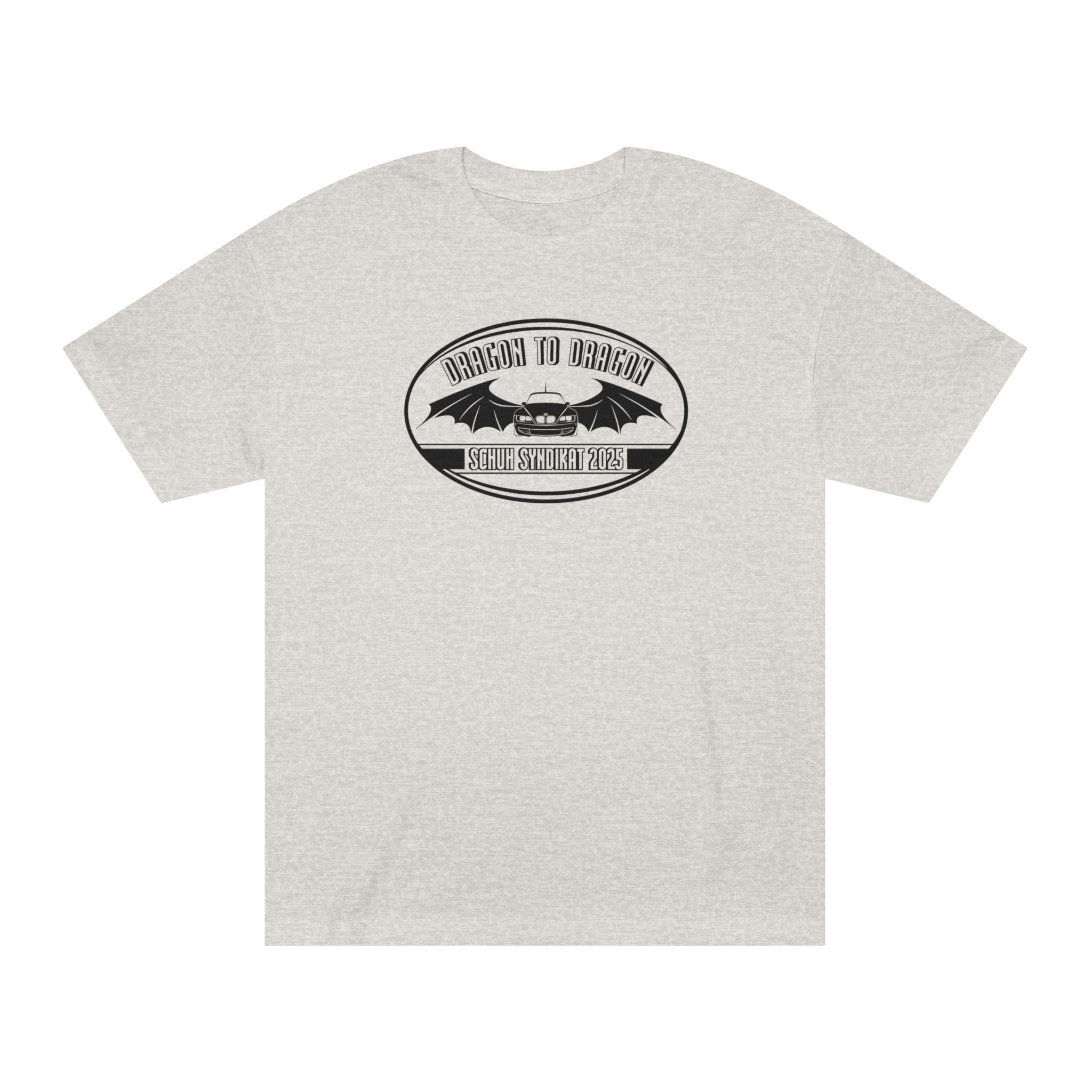 Schuh Syndikat Dragon to Dragon 2025 Light Color Tee - Unisex American Apparel Classic T-Shirt