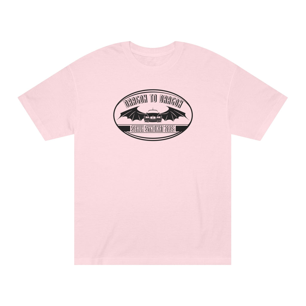Schuh Syndikat Dragon to Dragon 2025 Light Color Tee - Unisex American Apparel Classic T-Shirt