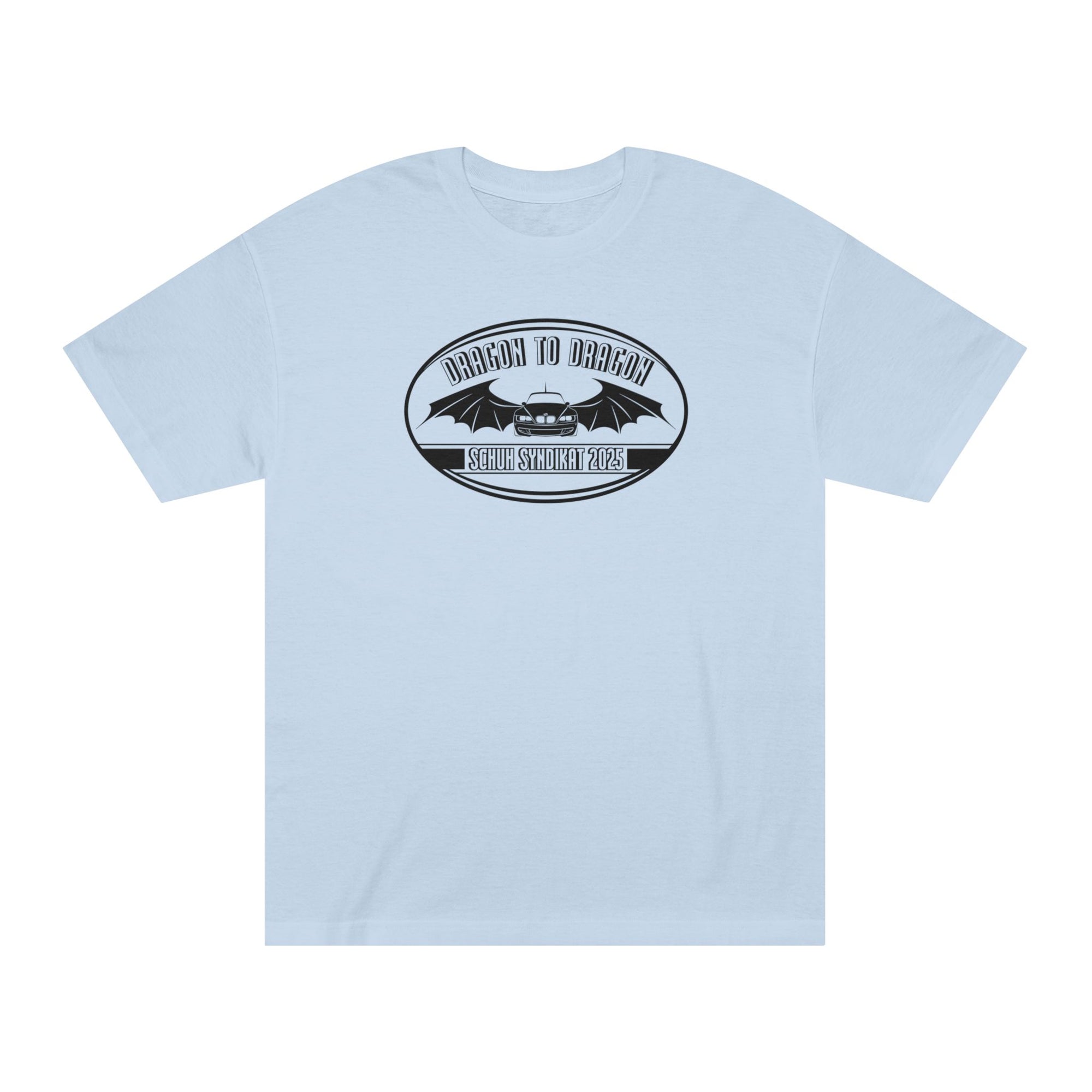 Schuh Syndikat Dragon to Dragon 2025 Light Color Tee - Unisex American Apparel Classic T-Shirt