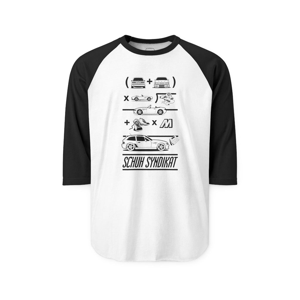 Schuh Syndikat - Clownshoe Math - Baseball Raglan Shirt