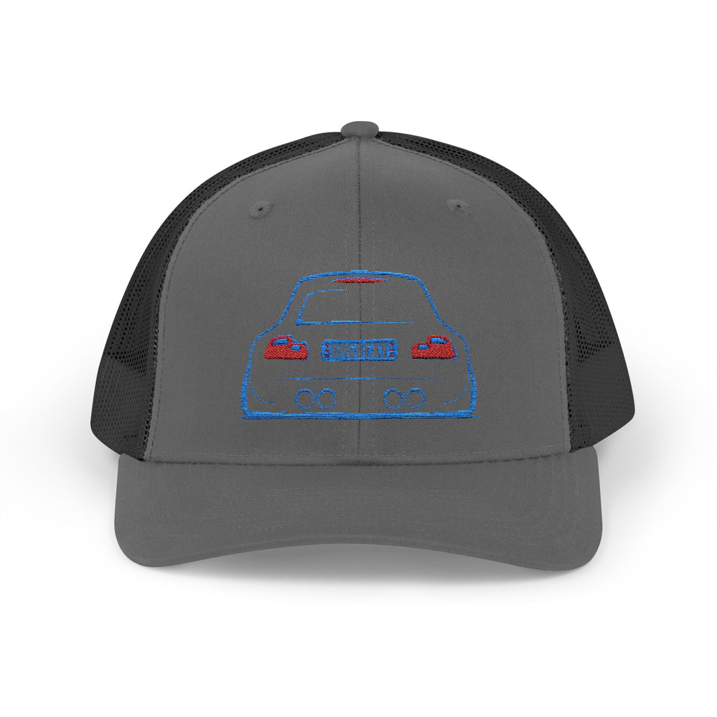 OMGBCKY Coupe Snapback Trucker Cap - Trucker Hat with Embroidered Car Design
