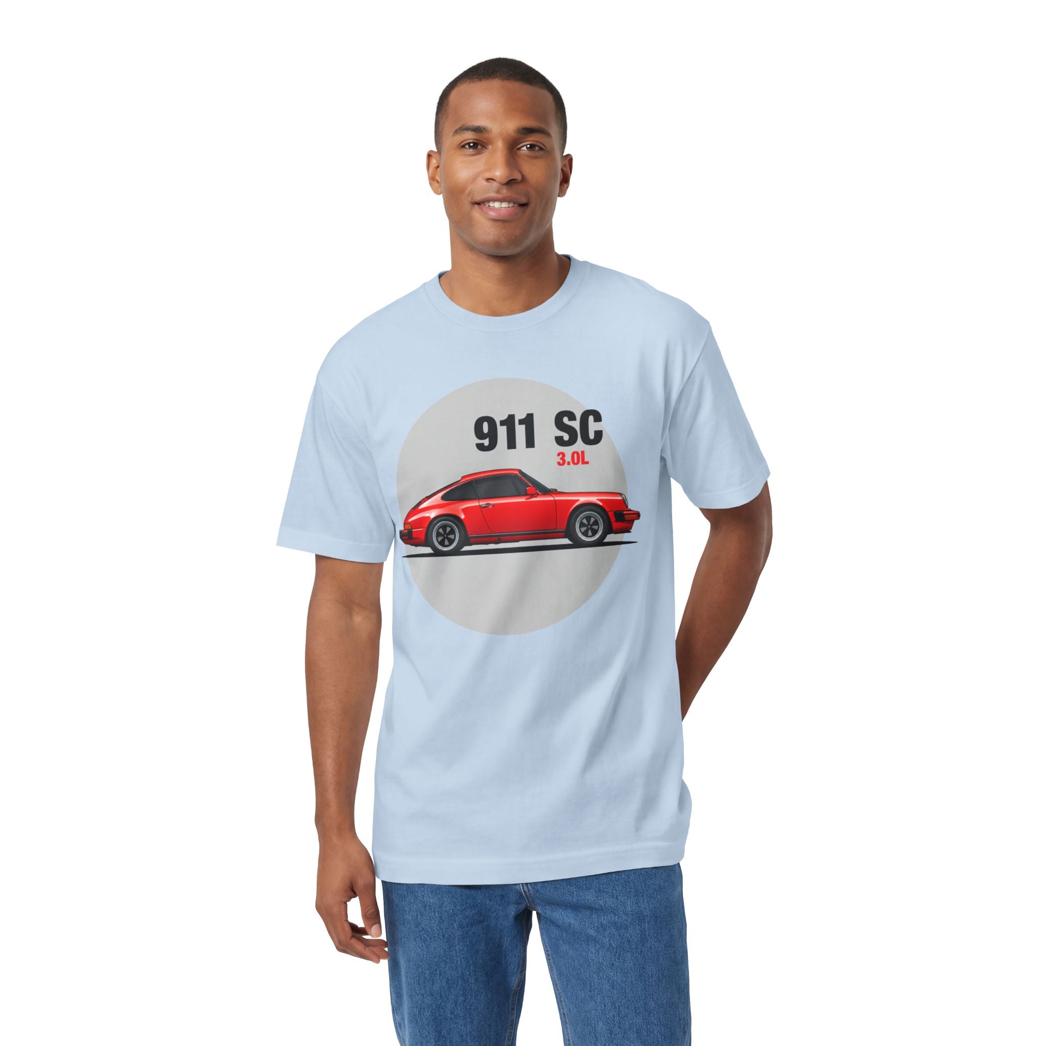 James' Red 911 - Unisex American Apparel Classic T-Shirt