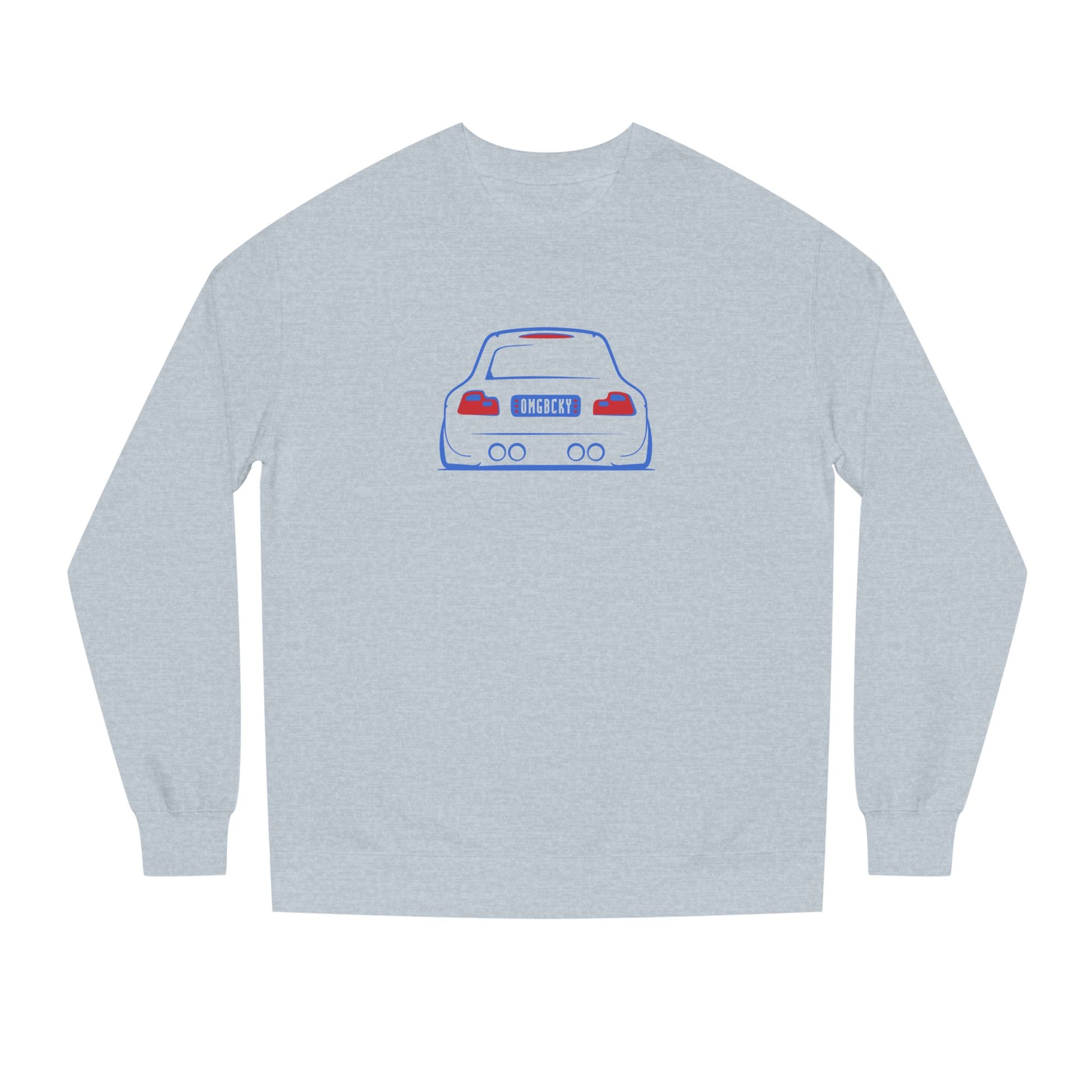 OMGBEKY Coupe Sweatshirt - Unisex Independent Trading Company Crew Neck Fleece Sweatshirt