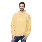 OMGBCKY White Coupe Silhouette Hoodie - Unisex Gildan Classic Softstyle Fleece Drawstring Hoodie