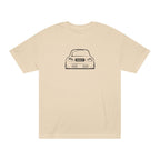 OMGBEKY Black Coupe Silhouette Tee - Unisex American Apparel Classic T-Shirt