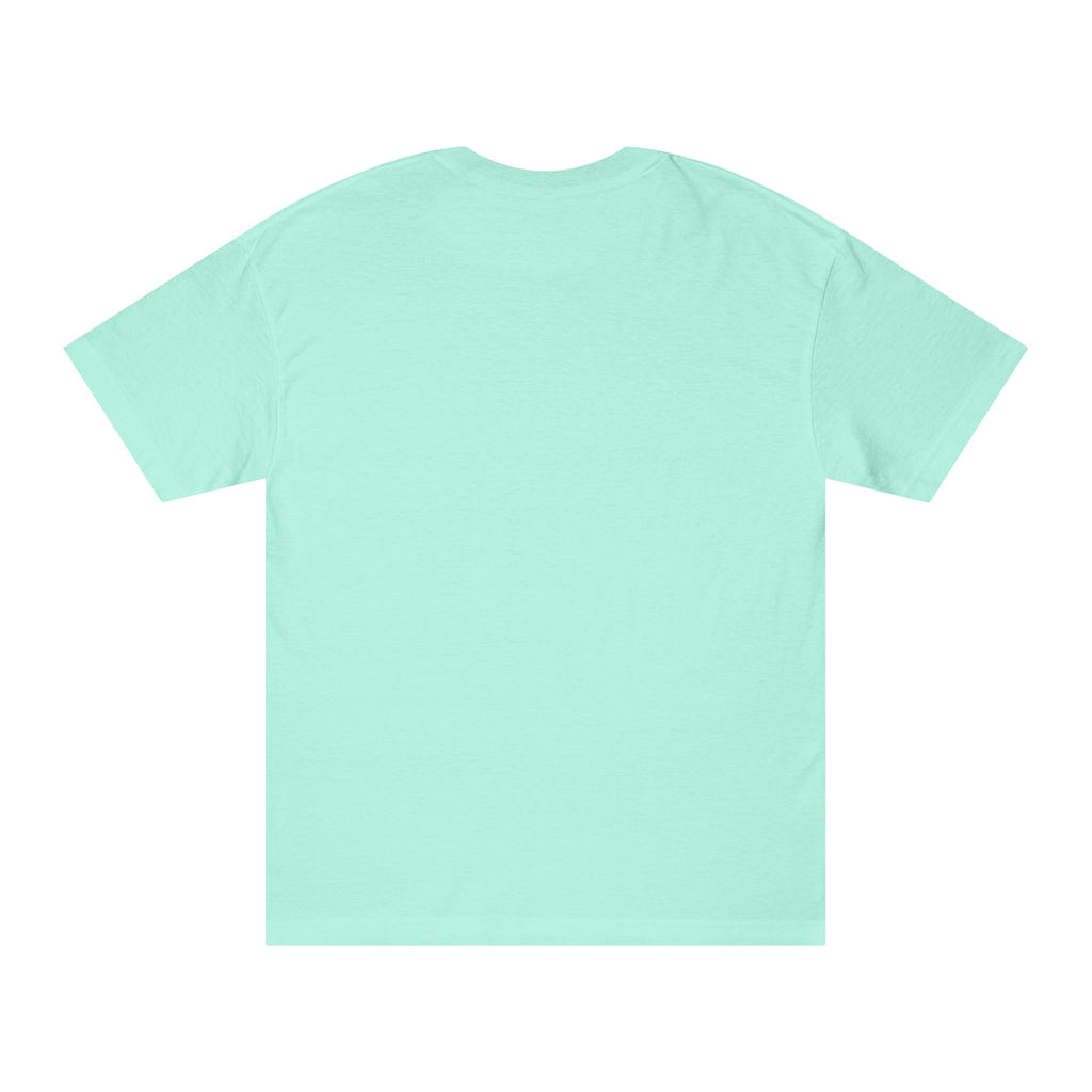 OMGBCKY White Coupe Silhouette Tee - Unisex American Apparel Classic T-Shirt