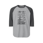 Schuh Syndikat - Clownshoe Math - Baseball Raglan Shirt