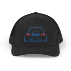 OMGBCKY Coupe Snapback Trucker Cap - Trucker Hat with Embroidered Car Design