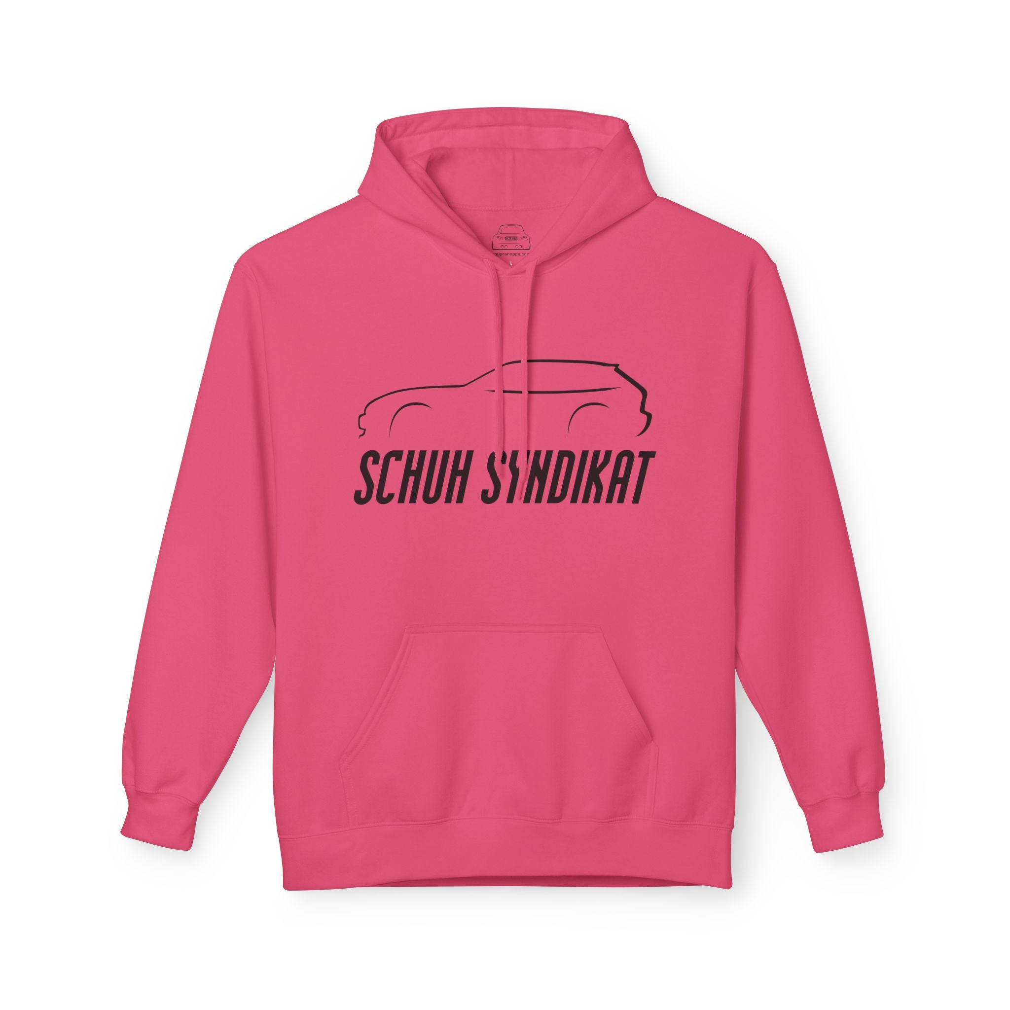 Schuh Syndikat Silhouette Hoodie - Unisex Gildan Classic Softstyle Fleece Drawstring Hoodie