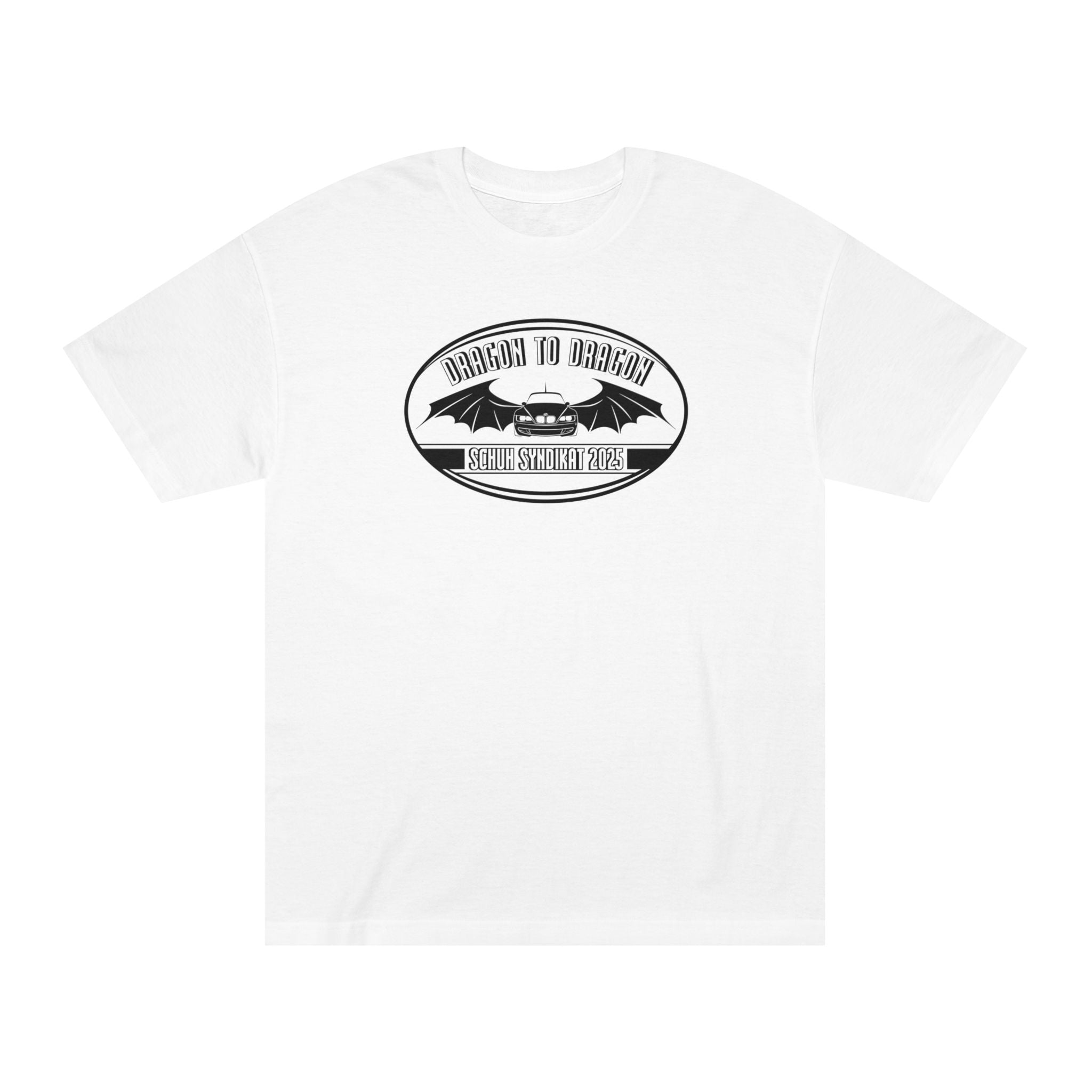 Schuh Syndikat Dragon to Dragon 2025 Light Color Tee - Unisex American Apparel Classic T-Shirt