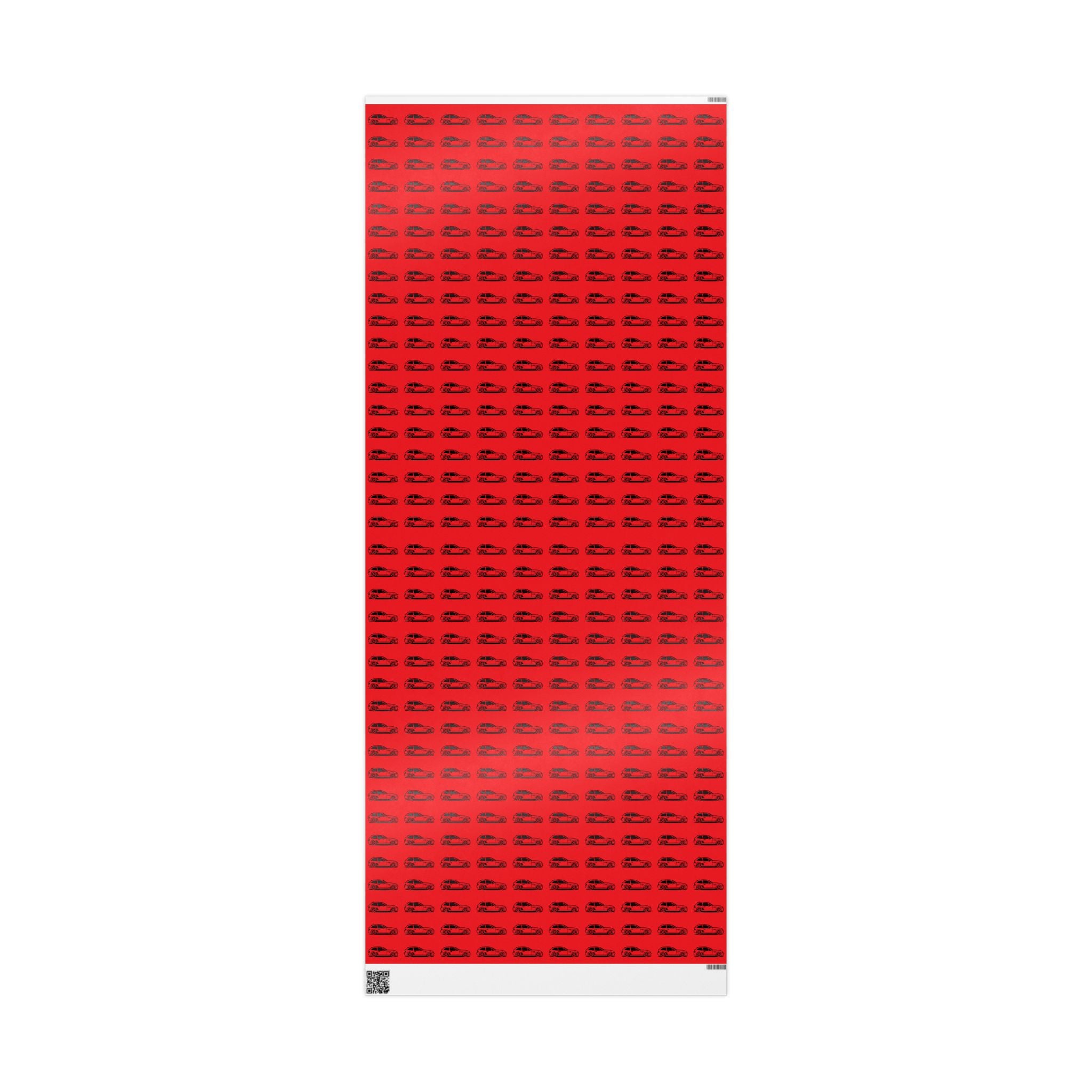 M Coupe Wrapping Paper | Red | Three Sizes | Glossy or Matte