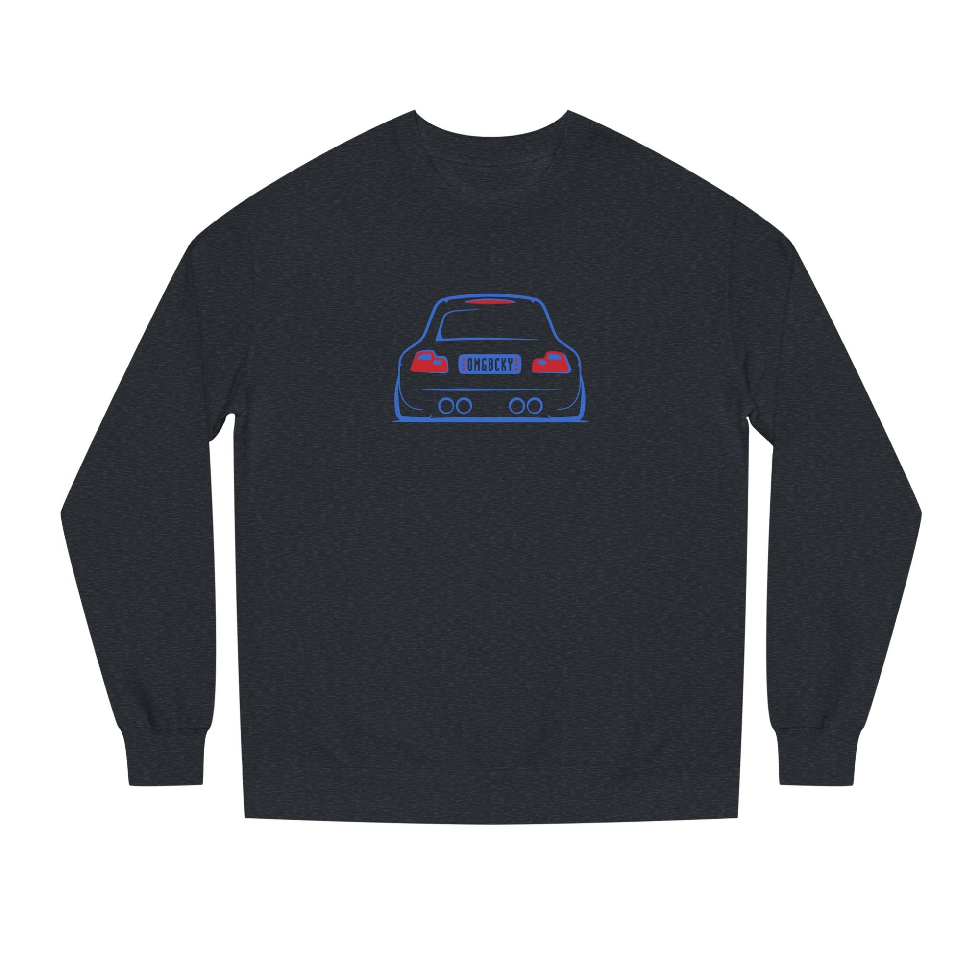 OMGBEKY Coupe Sweatshirt - Unisex Independent Trading Company Crew Neck Fleece Sweatshirt