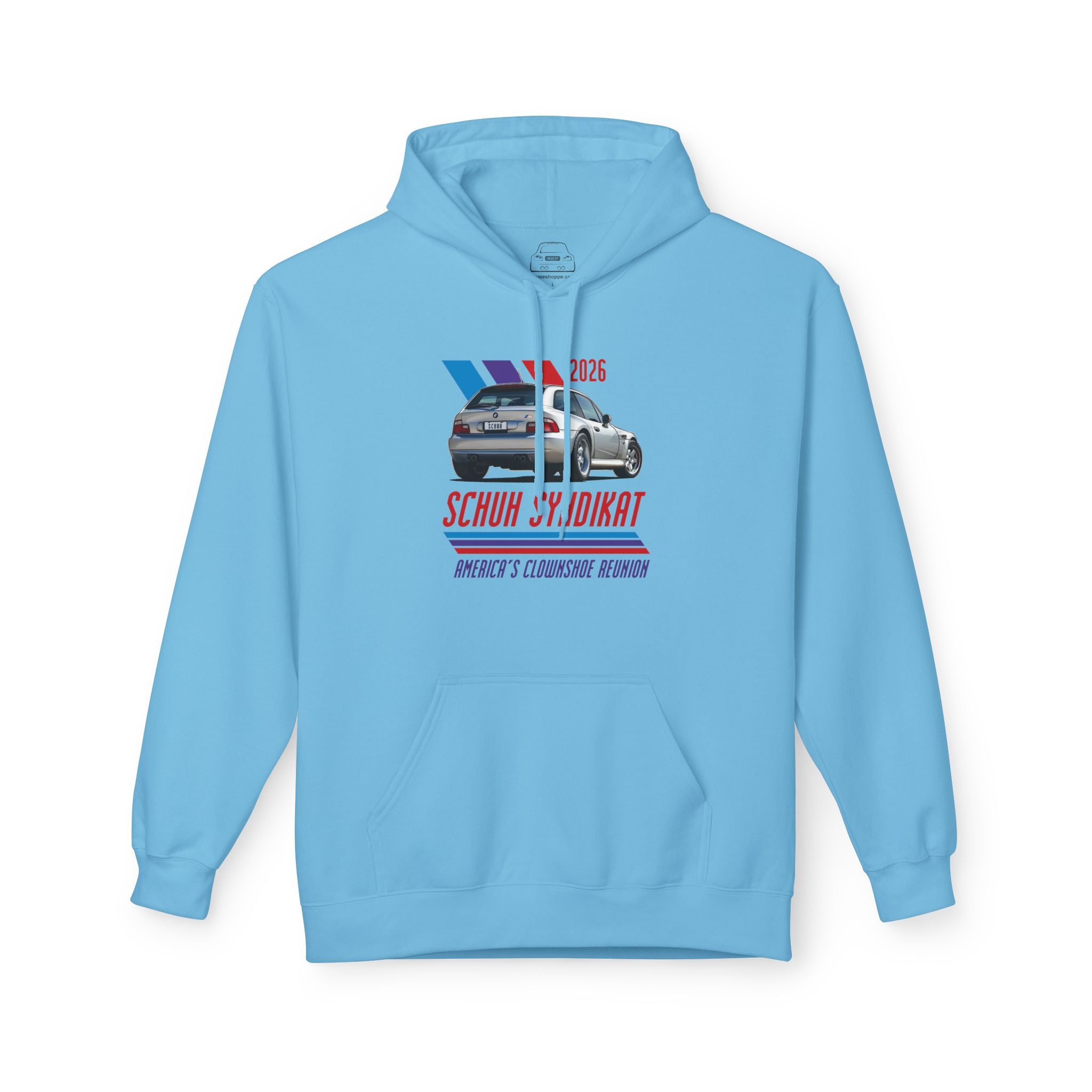 2026 Schuh Syndikat Hoodie - Unisex Gildan Classic Softstyle Fleece Drawstring Hoodie
