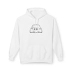 OMGBCKY Black Coupe Silhouette Hoodie - Unisex Gildan Classic Softstyle Fleece Drawstring Hoodie
