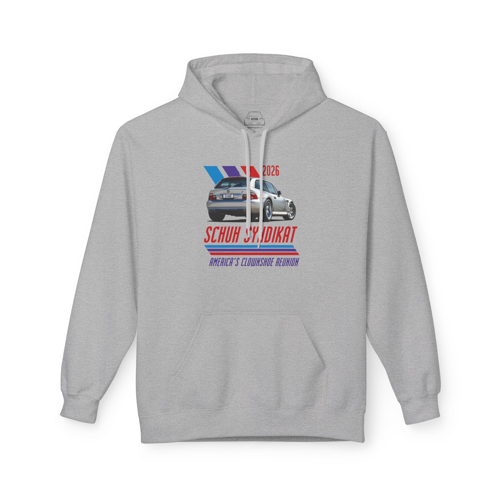 2026 Schuh Syndikat Hoodie - Unisex Gildan Classic Softstyle Fleece Drawstring Hoodie