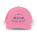 OMGBCKY Coupe Snapback Trucker Cap - Trucker Hat with Embroidered Car Design