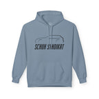 Schuh Syndikat Silhouette Hoodie - Unisex Gildan Classic Softstyle Fleece Drawstring Hoodie