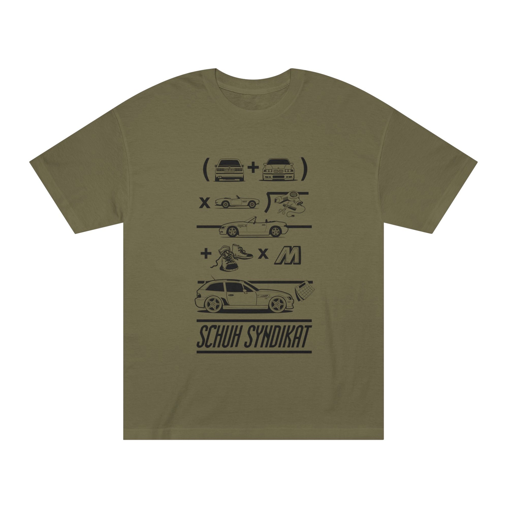 Schuh Syndikat, Clownshoe Math Tee - Unisex American Apparel Classic T-Shirt